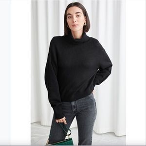 & Other Stories Soft, Oversized Cut Out Sweater